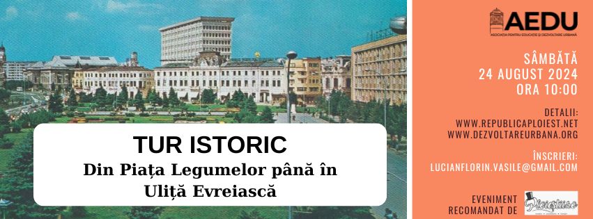 Permalink to: TUR ISTORIC: Din Piața Legumelor până în Ulița Evreiască