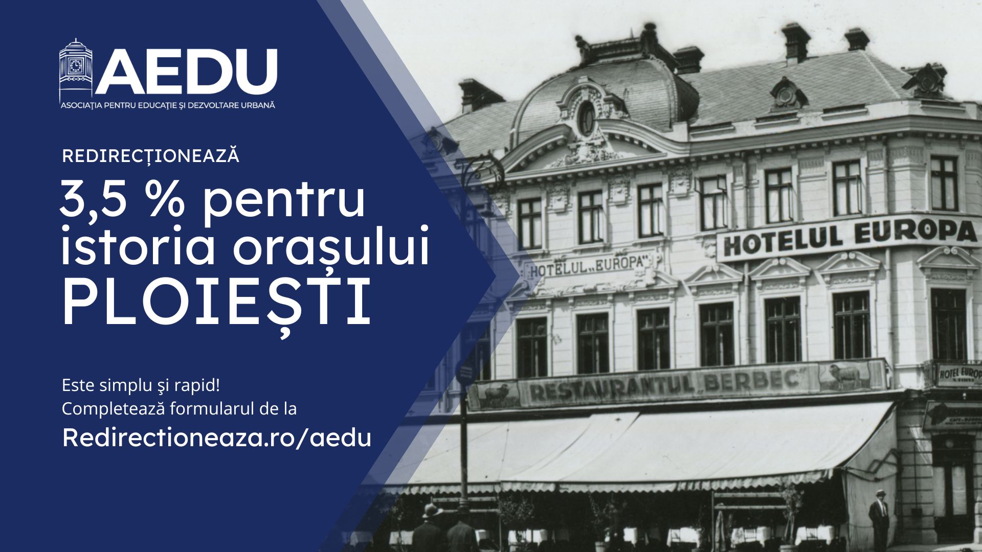 Permalink to: Redirecționează 3,5% pentru istoria orașului Ploiești!